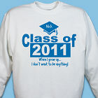 When I Grow Up Graduation Sweatshirt